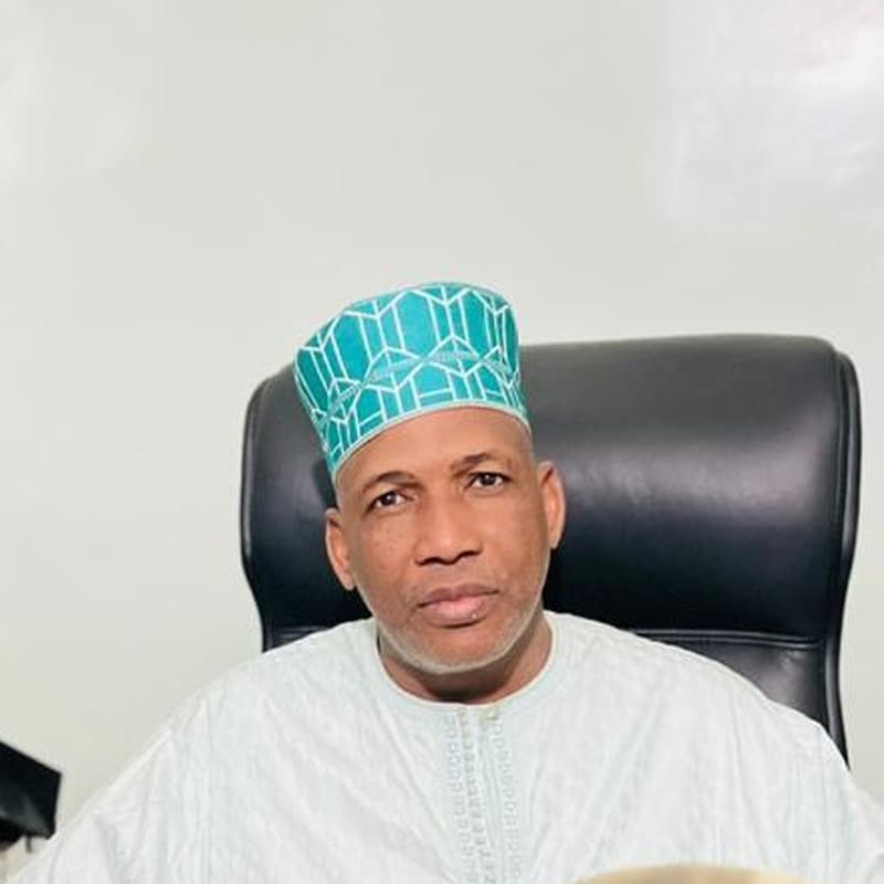 Portrait de Lamine Oumar Sall